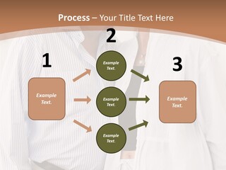 A Man And A Woman Standing Next To Each Other PowerPoint Template
