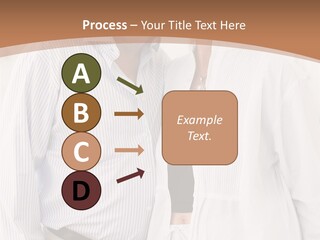 A Man And A Woman Standing Next To Each Other PowerPoint Template