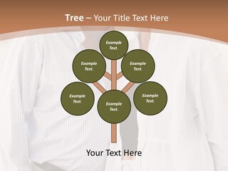 A Man And A Woman Standing Next To Each Other PowerPoint Template