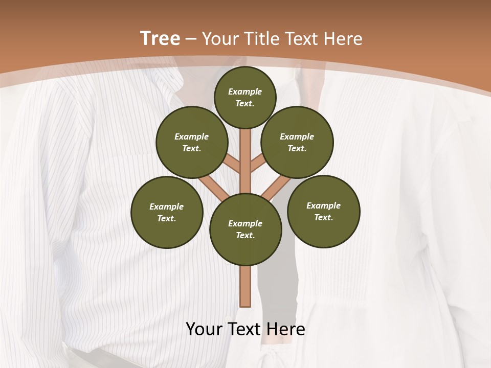 A Man And A Woman Standing Next To Each Other PowerPoint Template