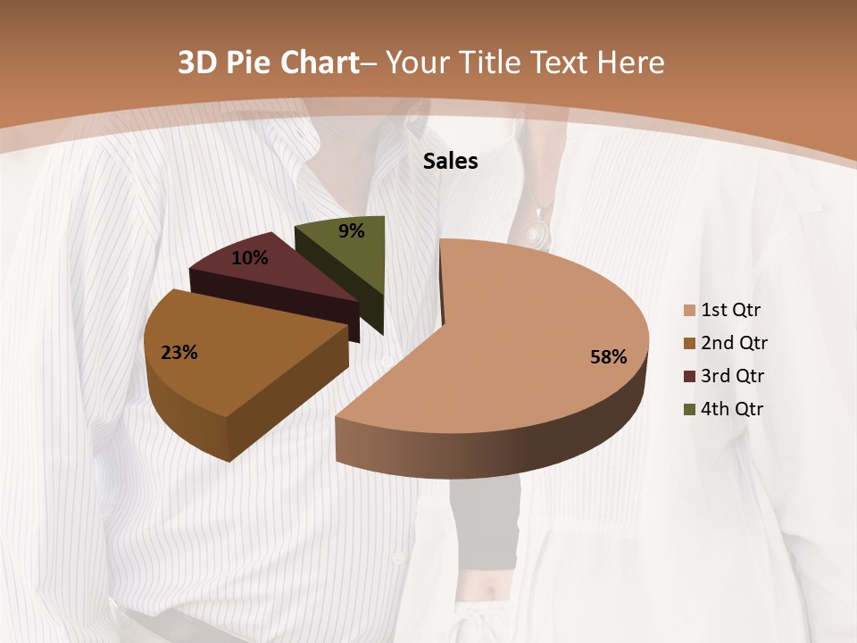 A Man And A Woman Standing Next To Each Other PowerPoint Template