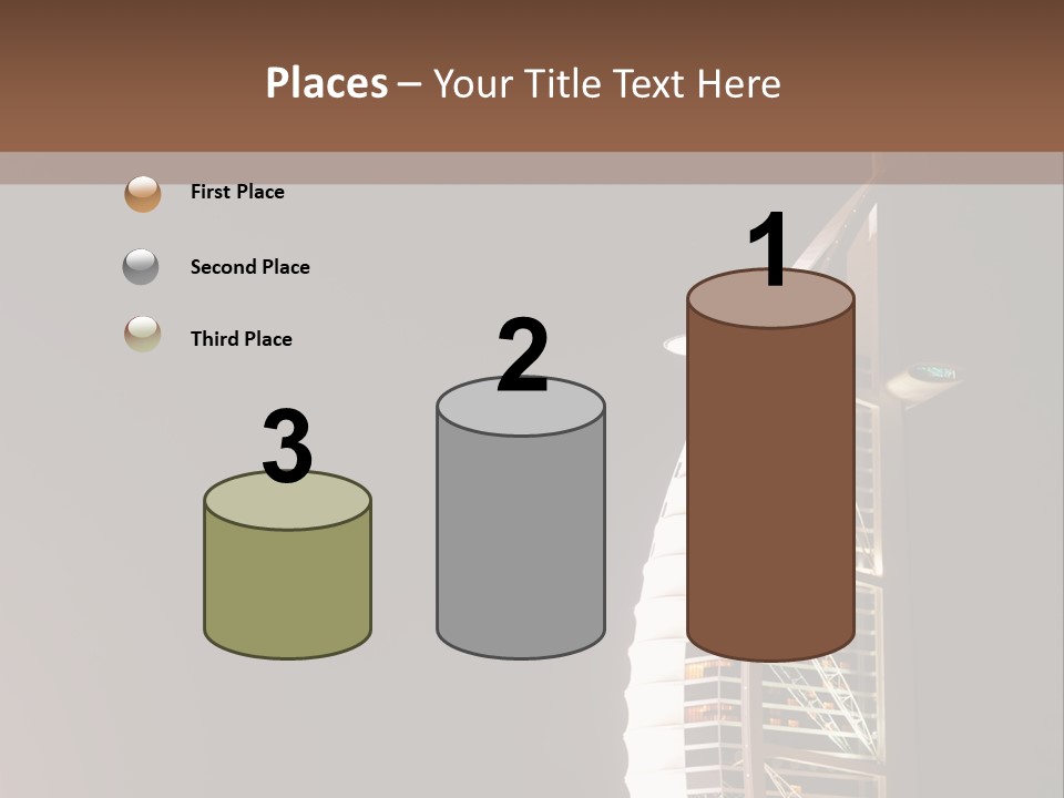 Outdoor Modern Gulf PowerPoint Template