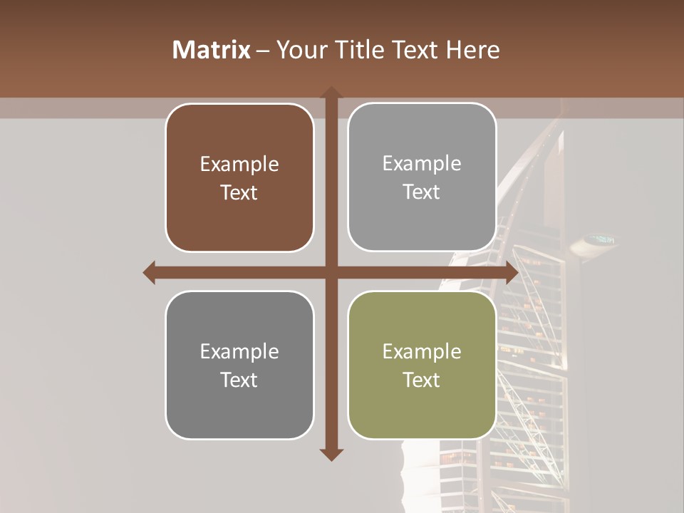 Outdoor Modern Gulf PowerPoint Template