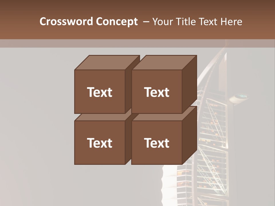 Outdoor Modern Gulf PowerPoint Template