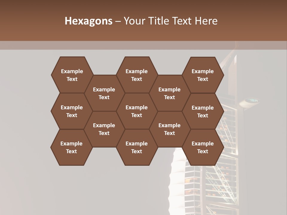 Outdoor Modern Gulf PowerPoint Template