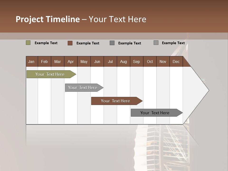 Outdoor Modern Gulf PowerPoint Template