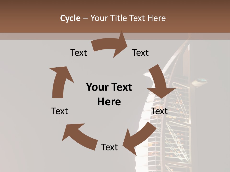 Outdoor Modern Gulf PowerPoint Template