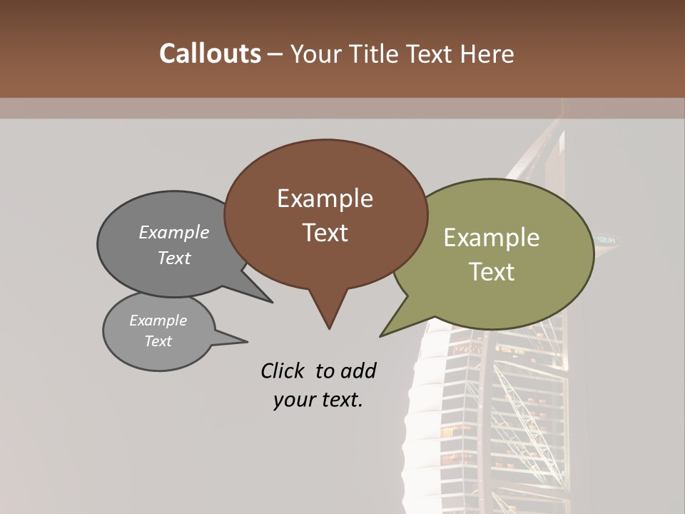 Outdoor Modern Gulf PowerPoint Template