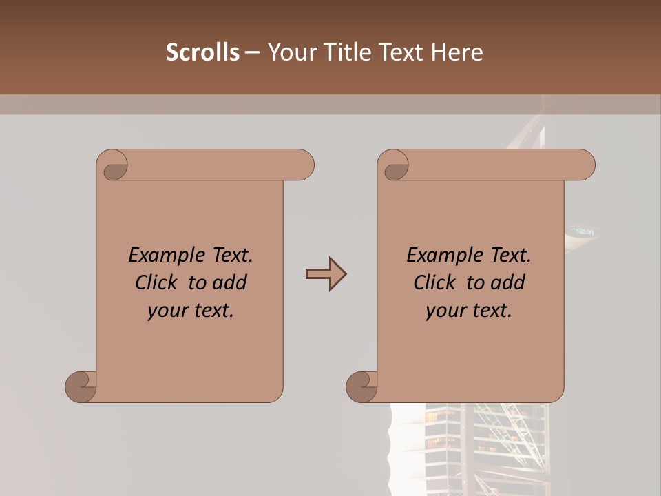 Outdoor Modern Gulf PowerPoint Template