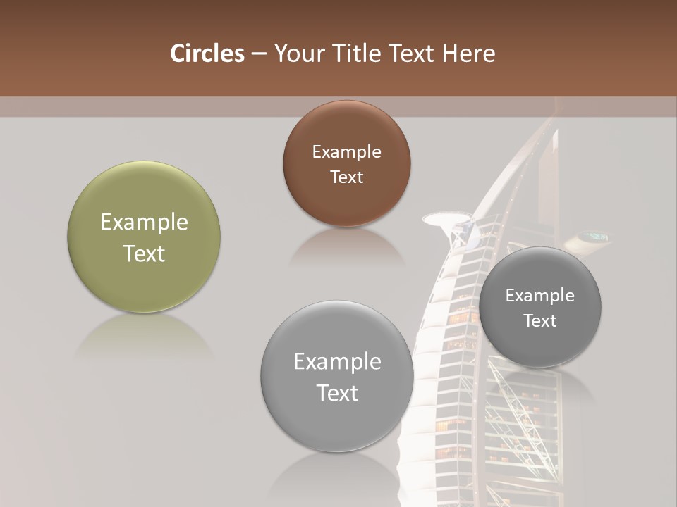 Outdoor Modern Gulf PowerPoint Template