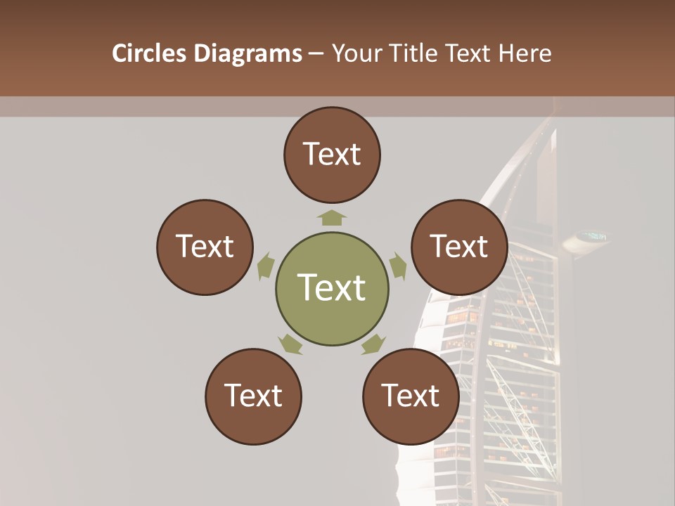 Outdoor Modern Gulf PowerPoint Template