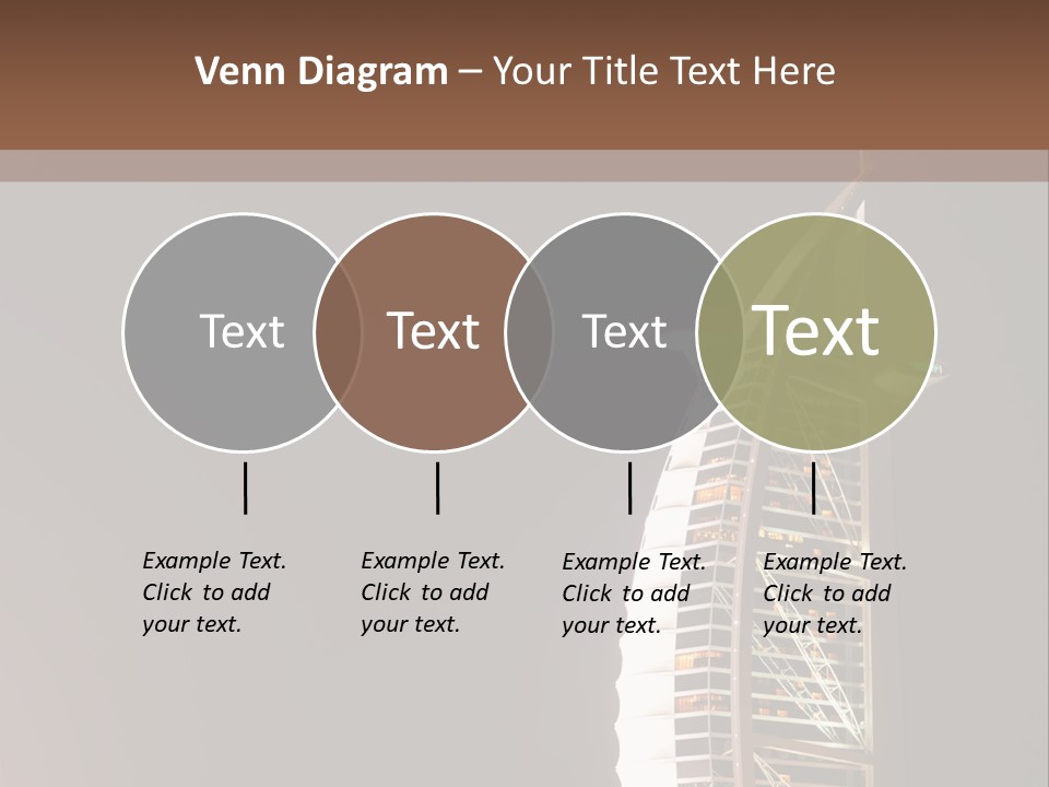 Outdoor Modern Gulf PowerPoint Template