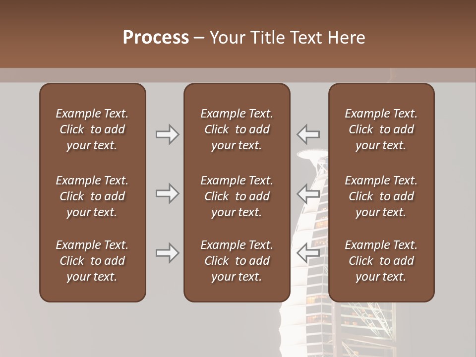 Outdoor Modern Gulf PowerPoint Template