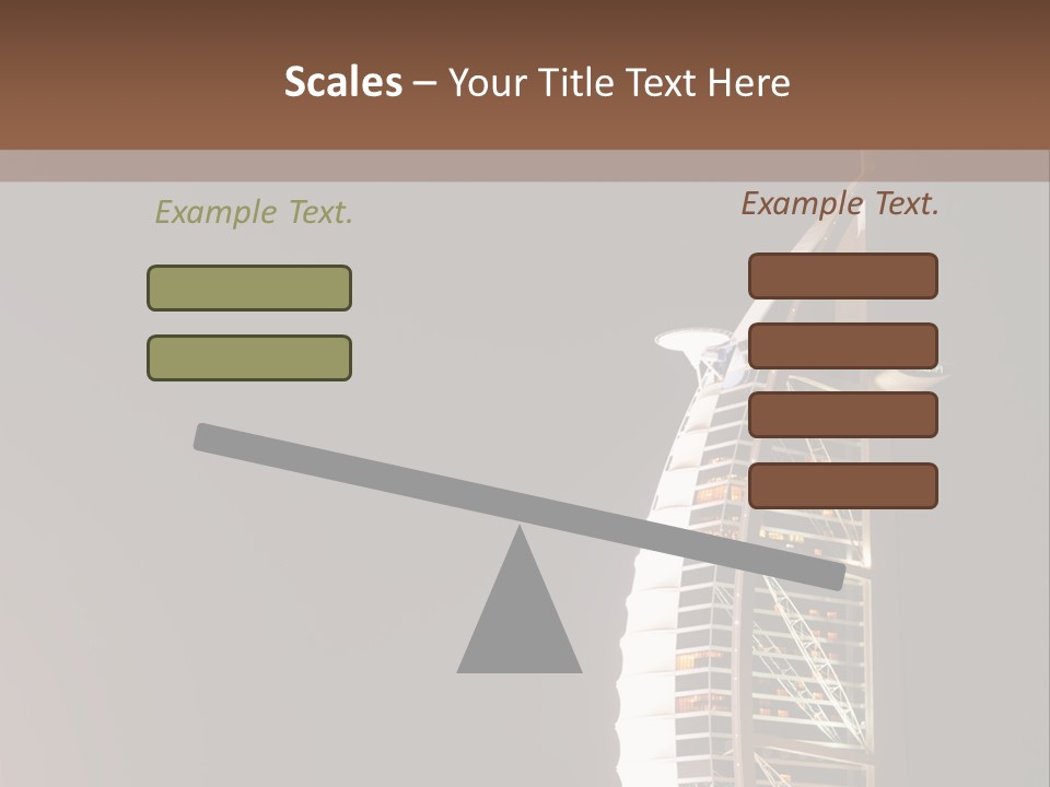 Outdoor Modern Gulf PowerPoint Template