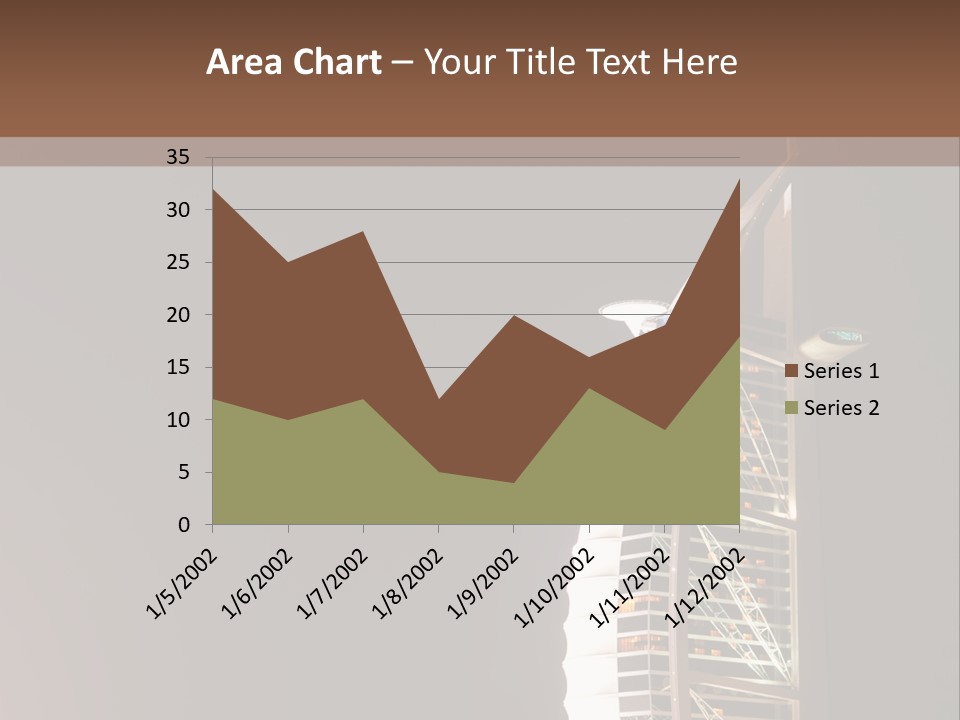 Outdoor Modern Gulf PowerPoint Template
