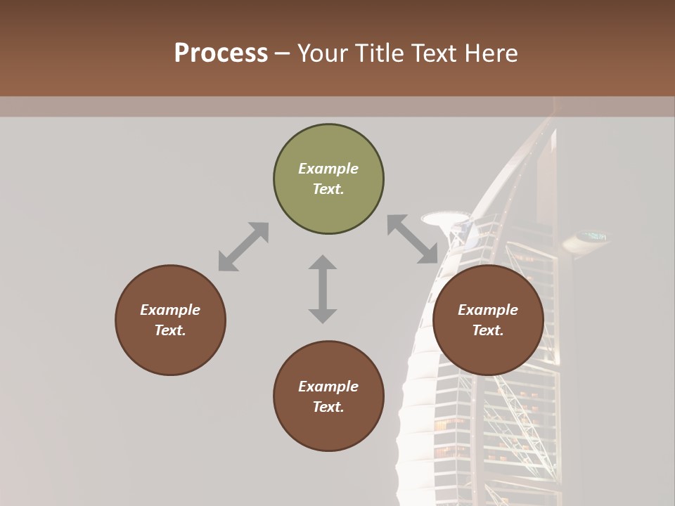 Outdoor Modern Gulf PowerPoint Template