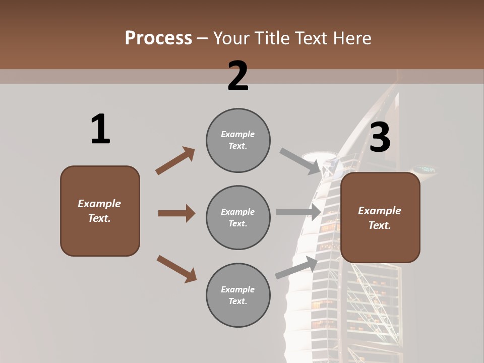Outdoor Modern Gulf PowerPoint Template