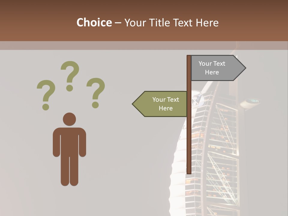 Outdoor Modern Gulf PowerPoint Template