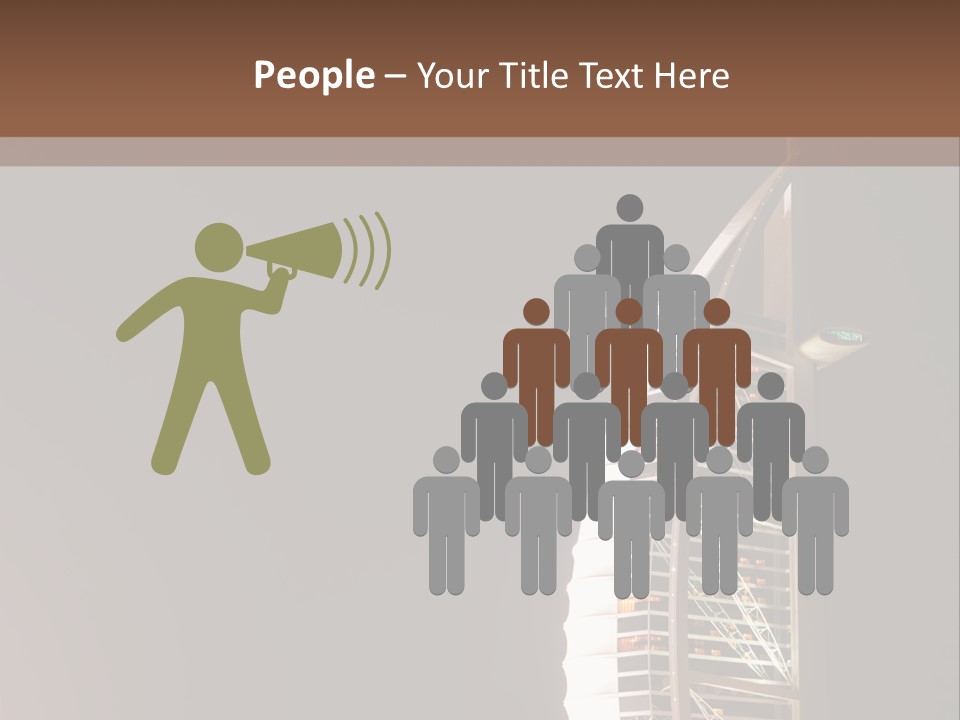 Outdoor Modern Gulf PowerPoint Template