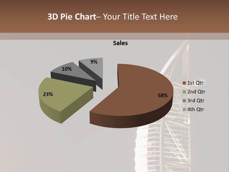Outdoor Modern Gulf PowerPoint Template