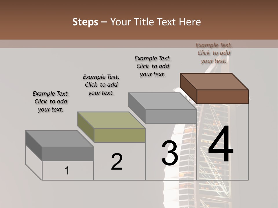 Outdoor Modern Gulf PowerPoint Template
