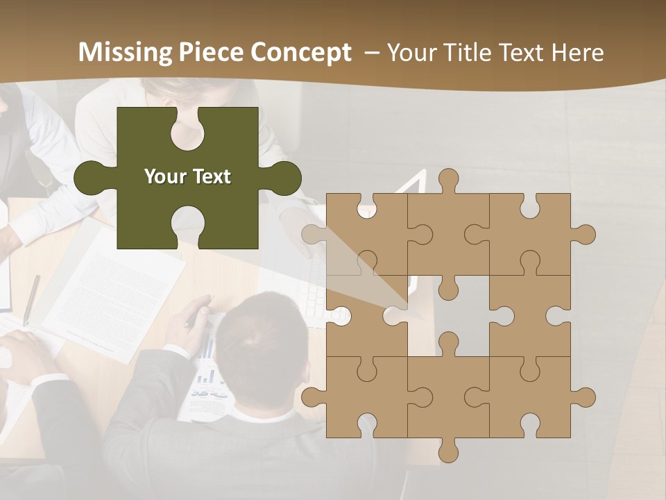 Colleague Young Meeting PowerPoint Template