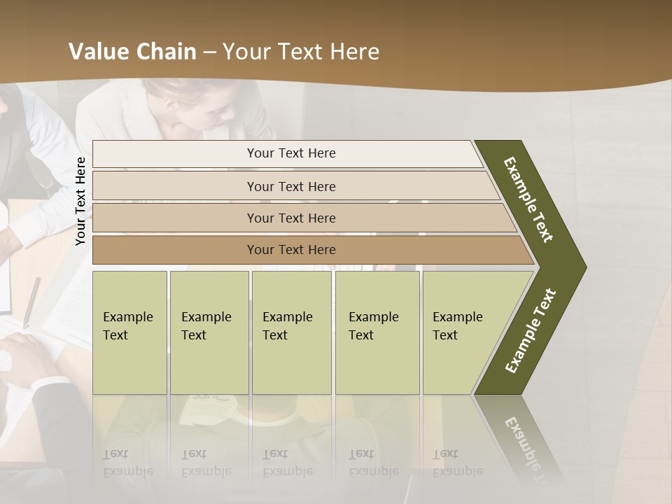 Colleague Young Meeting PowerPoint Template