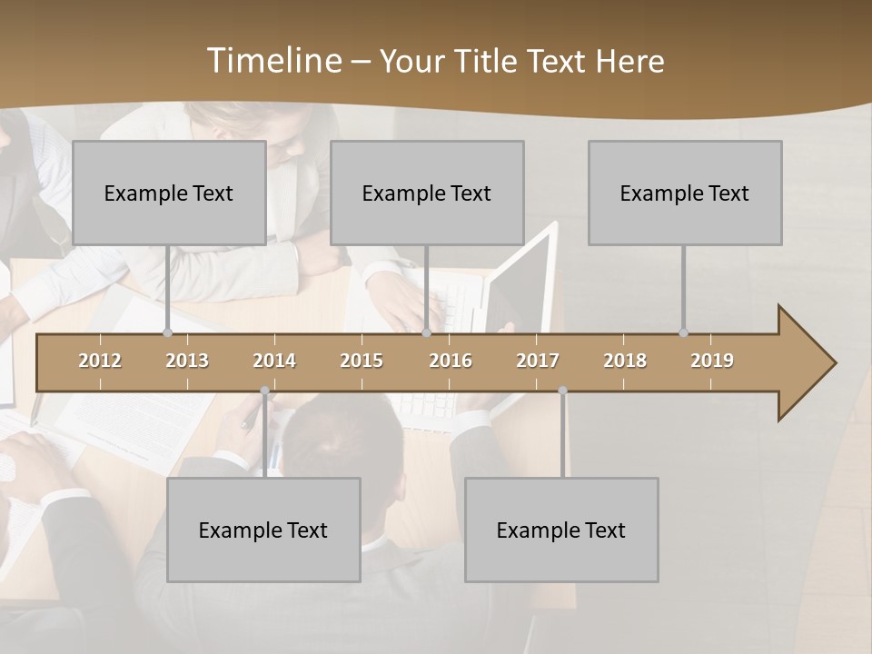 Colleague Young Meeting PowerPoint Template
