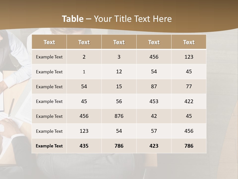 Colleague Young Meeting PowerPoint Template