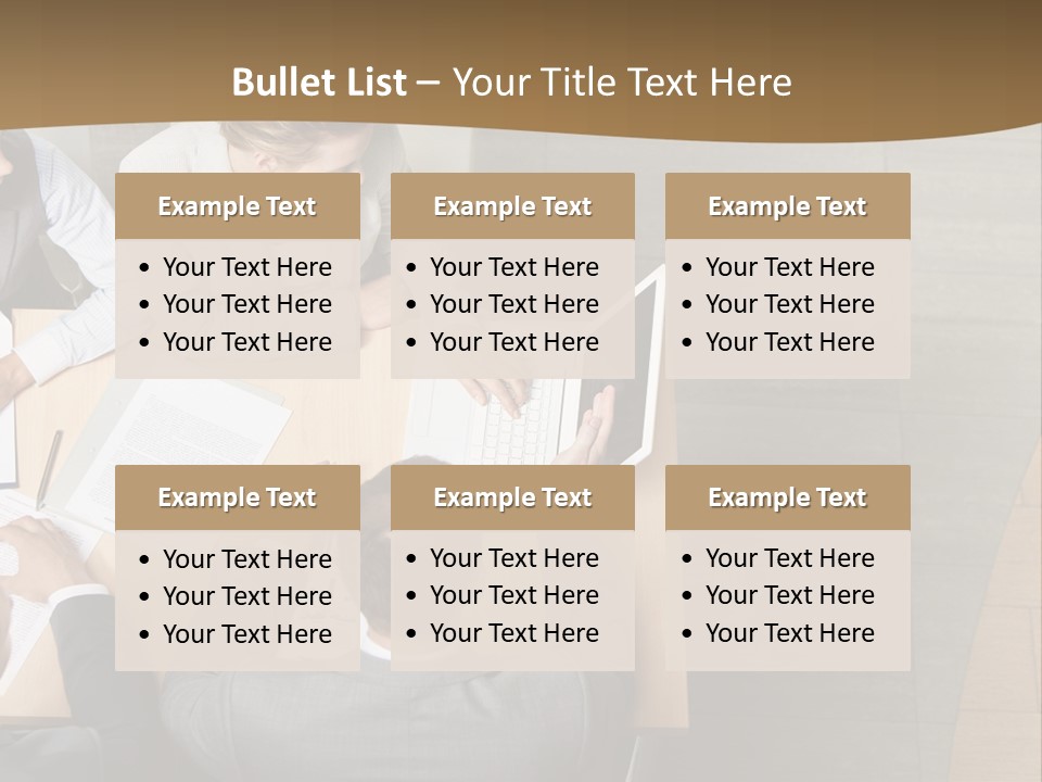 Colleague Young Meeting PowerPoint Template