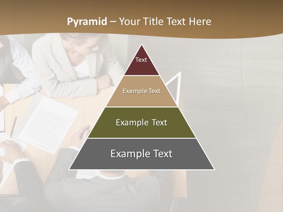 Colleague Young Meeting PowerPoint Template