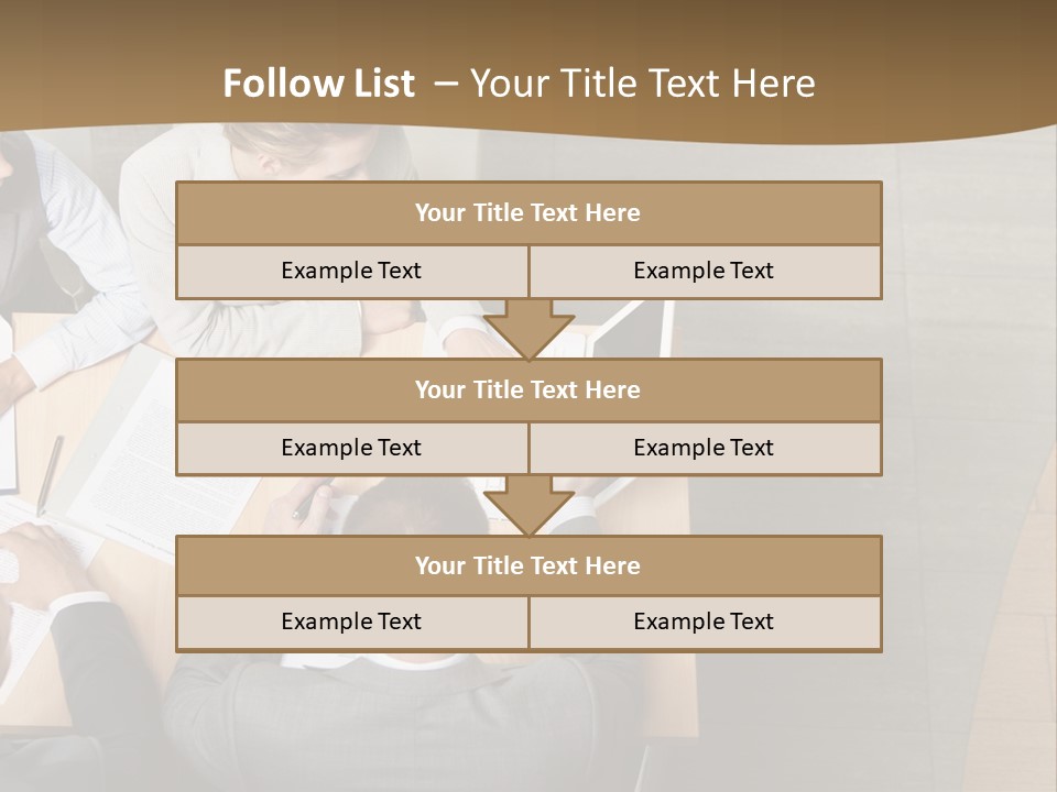 Colleague Young Meeting PowerPoint Template