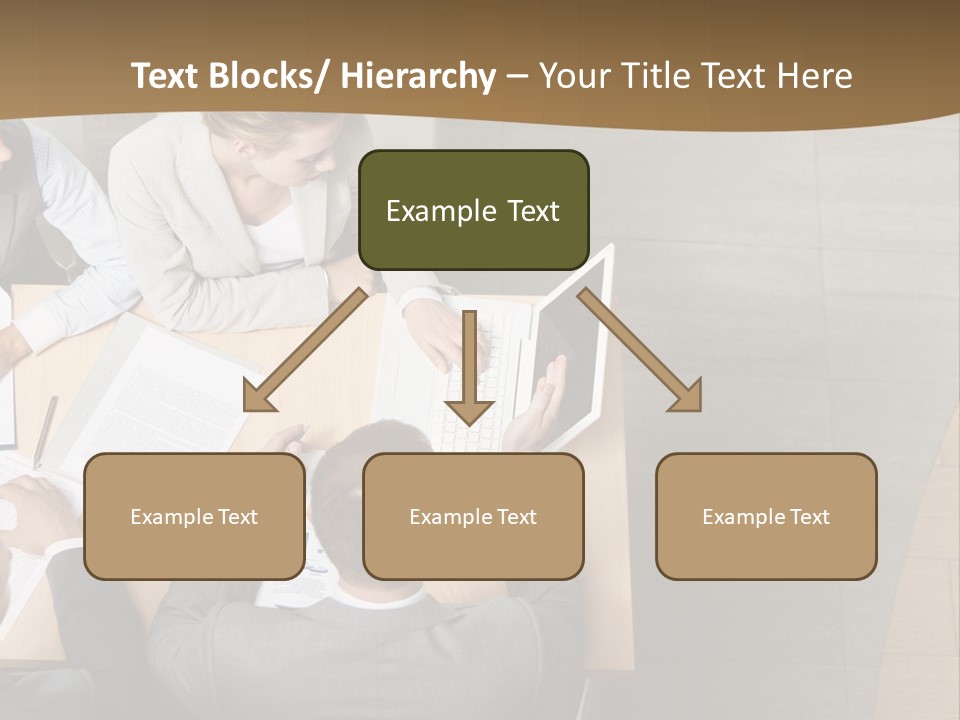 Colleague Young Meeting PowerPoint Template