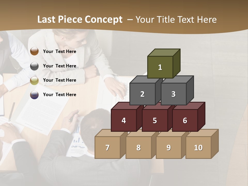 Colleague Young Meeting PowerPoint Template