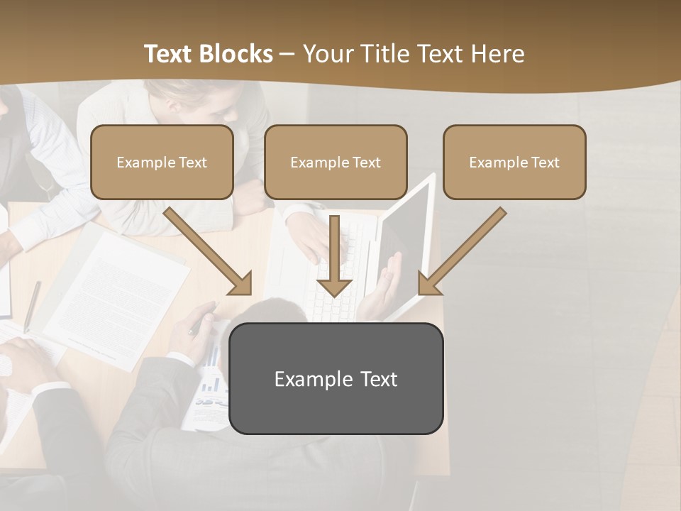 Colleague Young Meeting PowerPoint Template
