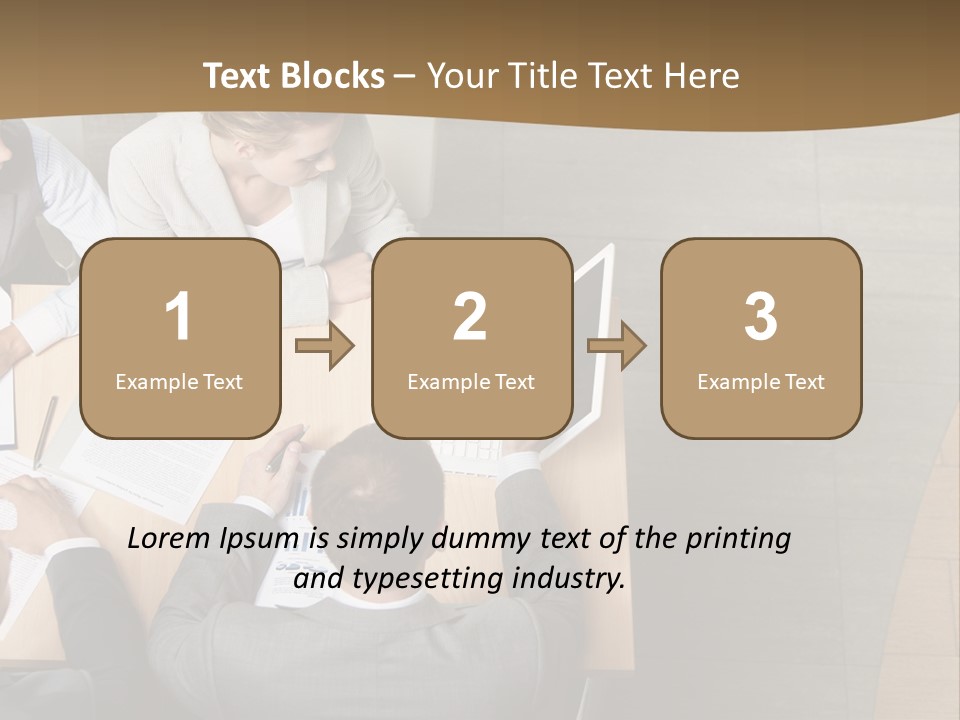 Colleague Young Meeting PowerPoint Template
