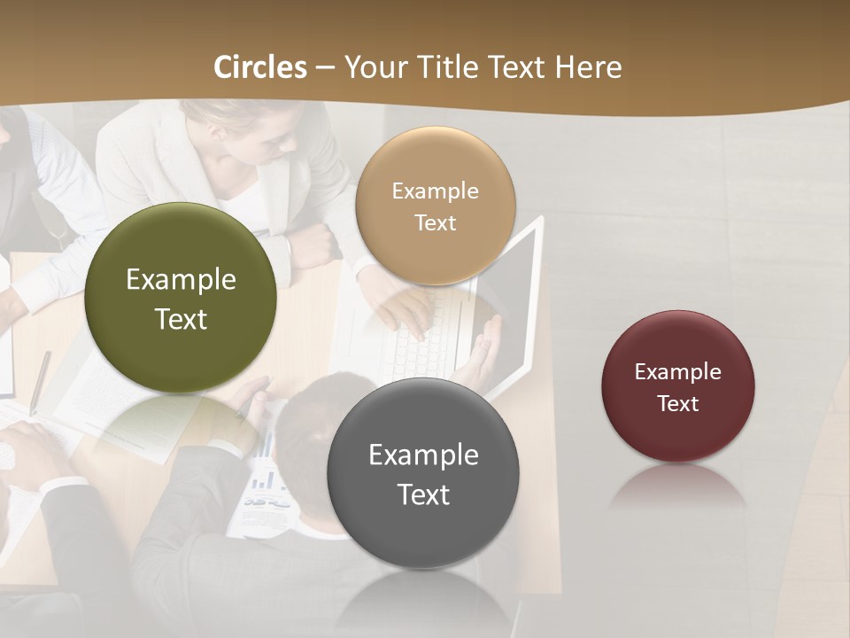 Colleague Young Meeting PowerPoint Template