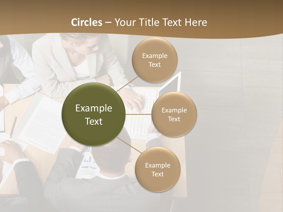 Colleague Young Meeting PowerPoint Template