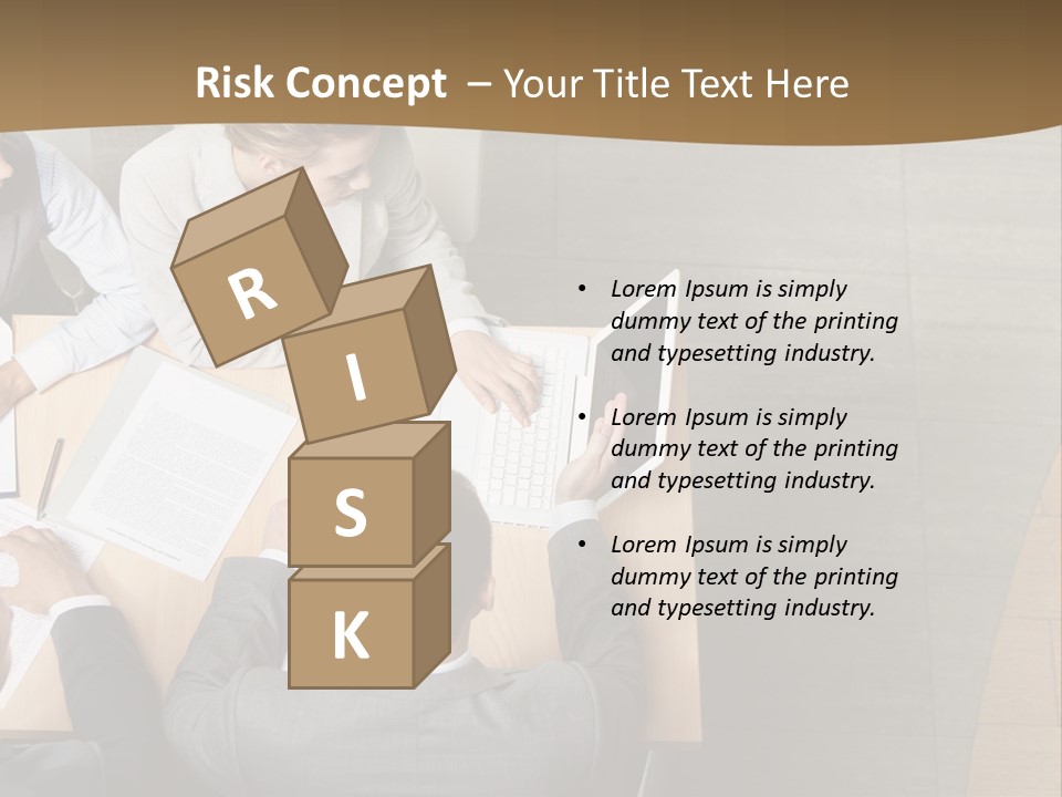 Colleague Young Meeting PowerPoint Template