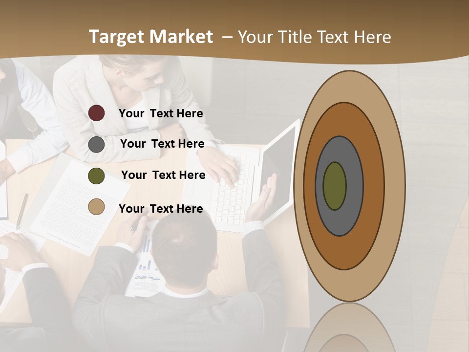 Colleague Young Meeting PowerPoint Template