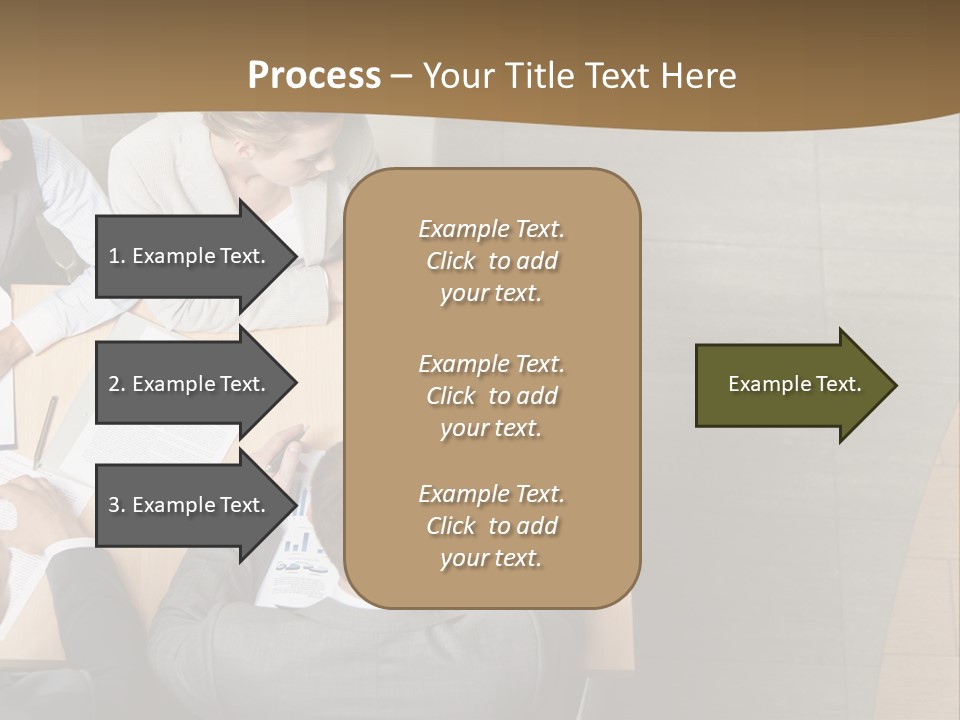 Colleague Young Meeting PowerPoint Template