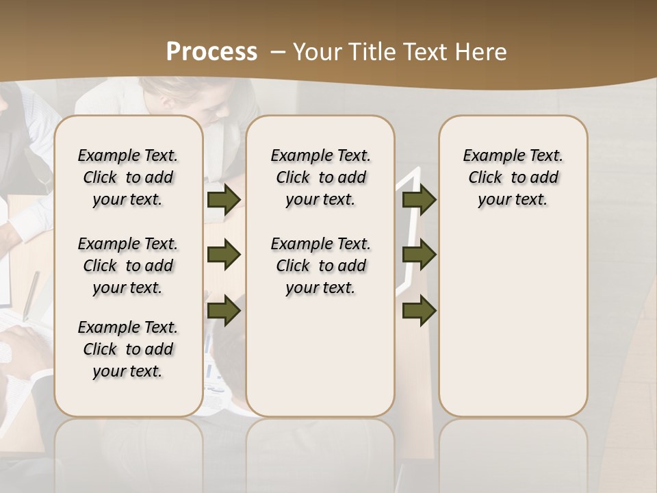 Colleague Young Meeting PowerPoint Template