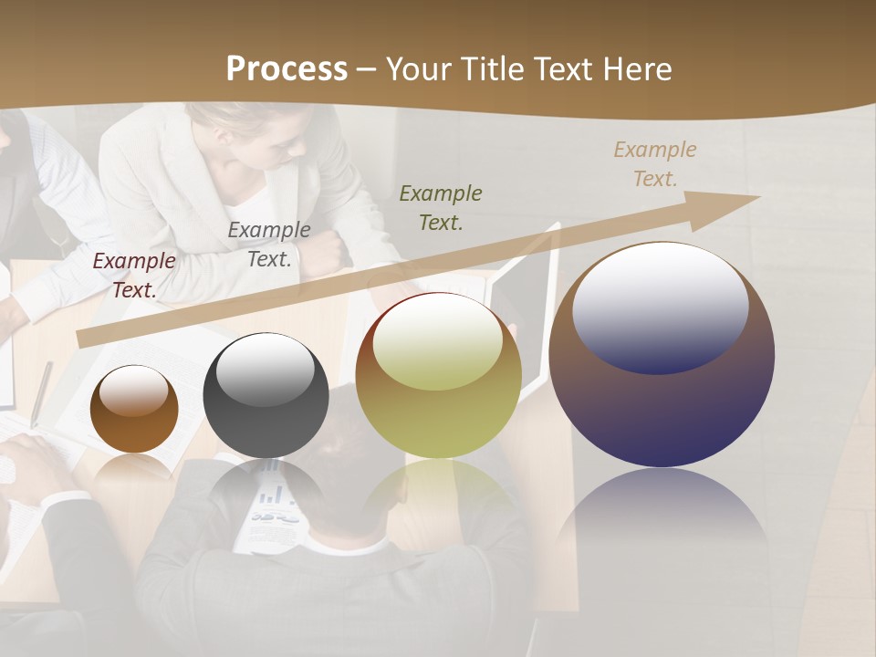 Colleague Young Meeting PowerPoint Template