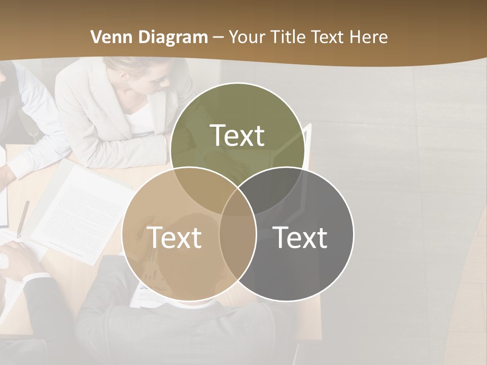 Colleague Young Meeting PowerPoint Template