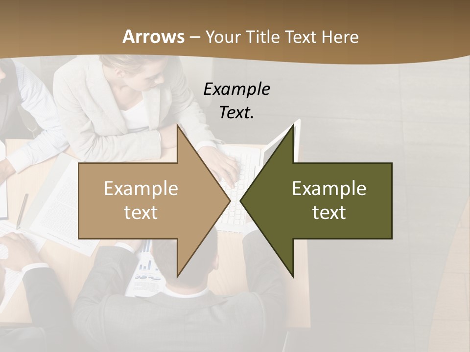Colleague Young Meeting PowerPoint Template