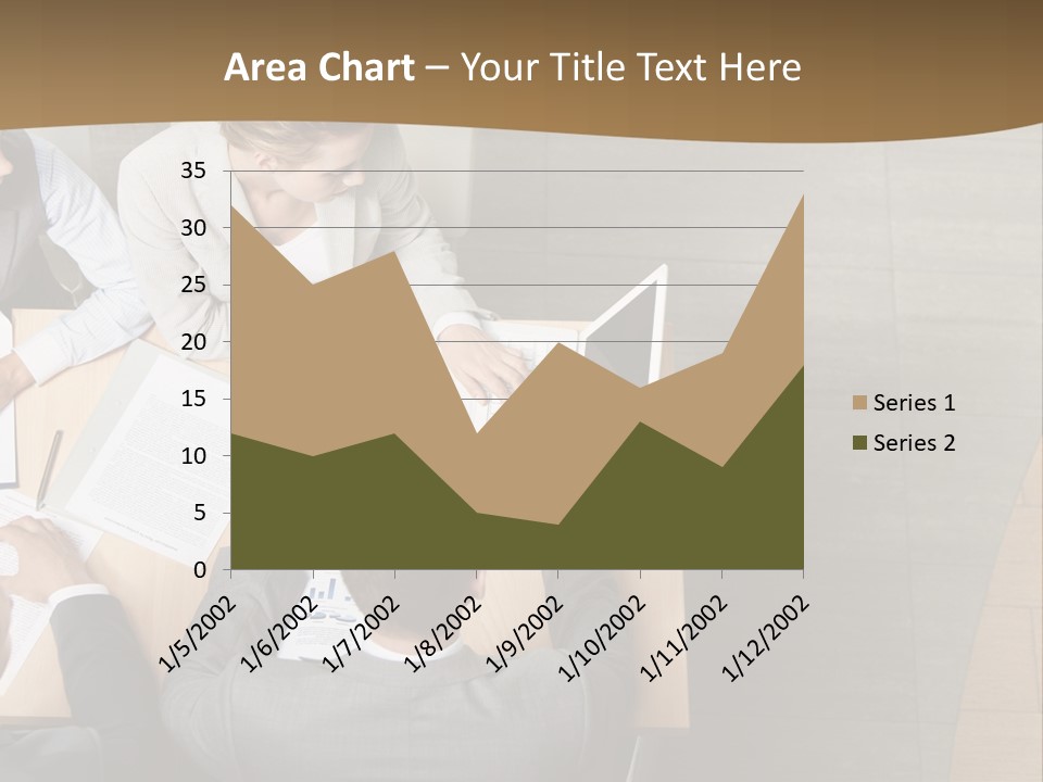 Colleague Young Meeting PowerPoint Template