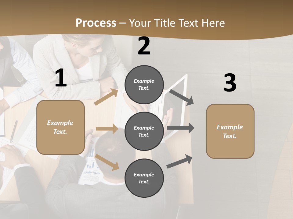 Colleague Young Meeting PowerPoint Template