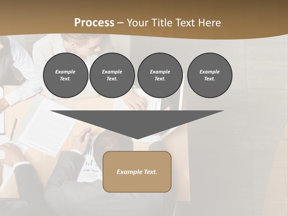 Colleague Young Meeting PowerPoint Template