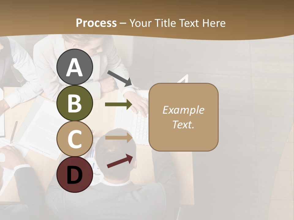 Colleague Young Meeting PowerPoint Template