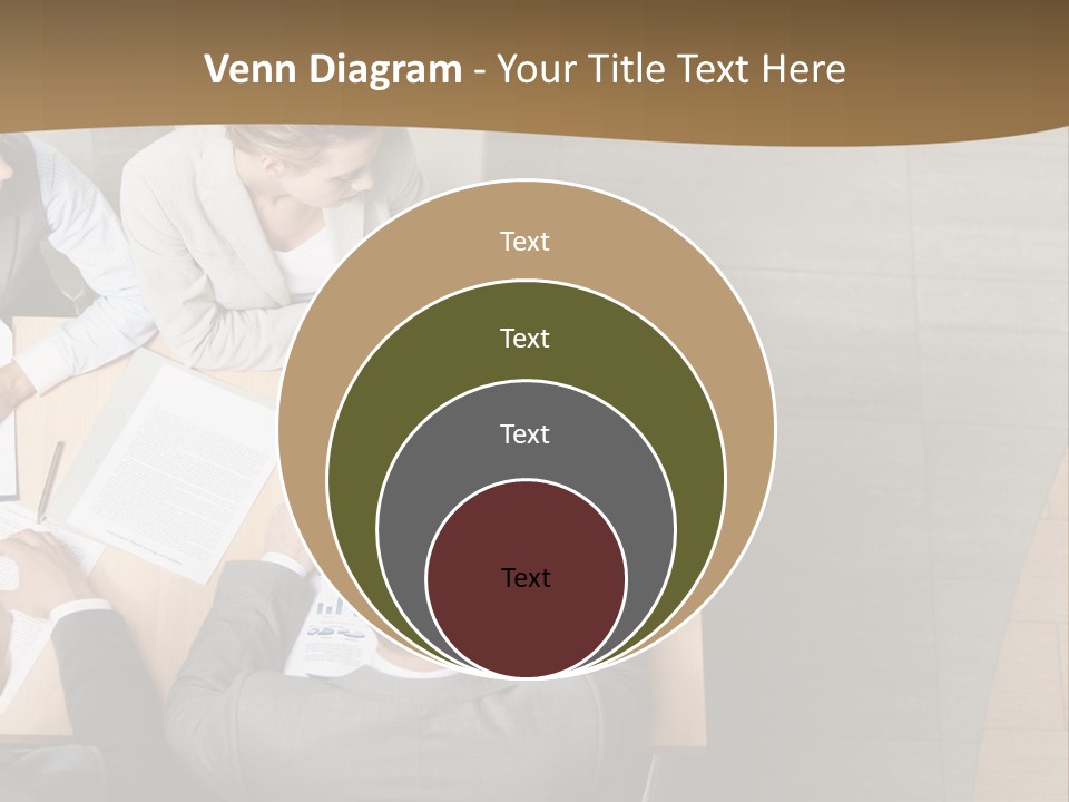 Colleague Young Meeting PowerPoint Template